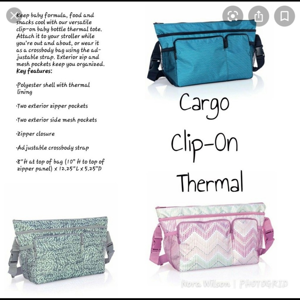 Thirty-One Clip On Cargo Thermal